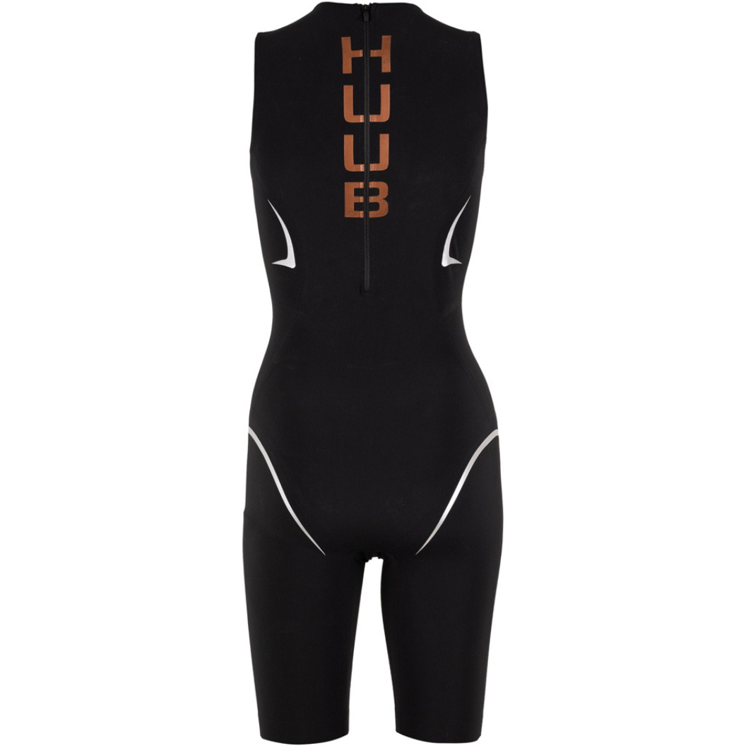 2026 Huub Frauen TC Performance Schwimmhäute TCPWSS - Black / Kupfer